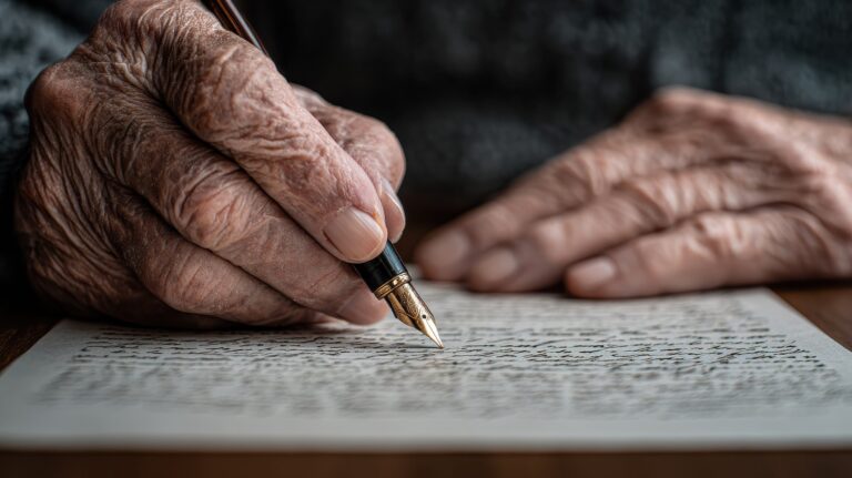 Handschriftliches Testament &ndash; Erbrecht in Deutschland und Spanien